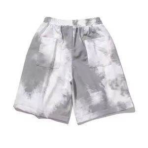 Pantalones Cortos Negros Vintage para Hombre, Hechos a Medida, 100% Algodón, Transpirables, Resistentes al Viento, con Cierre de Cordón, Lavado Ácido, de Alta Calidad - Product Image 1