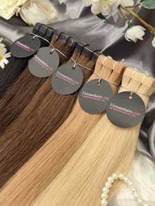 Extensiones de cabello virgen vietnamita 100% de la mejor calidad, rizo de onda de cutícula completa, paquete humano crudo grueso y recto, listo para exportar a Vietnam - Product Image 2