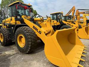 2023 modèle 90% nouveau SDLG d'occasion L958 958F 5 tonnes chargeuse sur pneus avant haute qualité LG 956 956L 936 958F 958L chargeuse-pelleteuse à vendre - Product Image 3