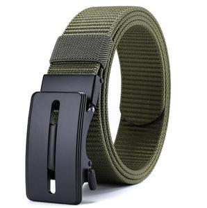 Ceintures en nylon pour hommes, style business casual, à fermeture automatique, vente en gros - Product Image 5