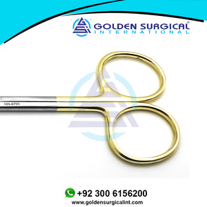 Ciseaux fins chirurgicaux de théâtre d'opération de TC vasculaire Ciseaux d'infirmières dentaires d'hôpital médical Super Cut Instruments chirurgicaux - Product Image 3