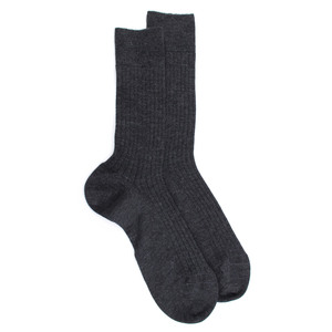 Calcetines de equipo de trabajo duraderos de algodón para hombre de poliéster al por mayor con calcetines de trabajo deportivos resistentes que absorben la humedad - Product Image 3