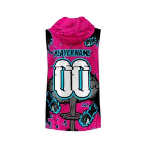 7on7 Drapeau Football Uniformes Jersey pour les Jeunes Entièrement Sublimé Compression À Capuche Sans Manches 7v7 Jersey - Product Image 5