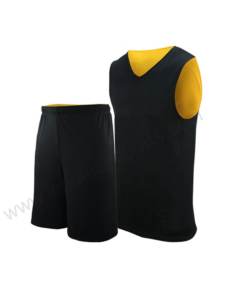 Uniformes de basket-ball personnalisés pour votre propre équipe Ensemble de maillot de basket-ball réversible Ensemble de basket-ball pour homme - Product Image 1