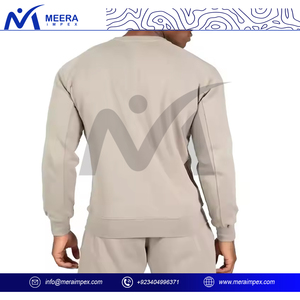 Conjunto de ropa deportiva Premium para hombre, chaqueta con cremallera completa, pantalón para correr, transpirable, de secado rápido, peso pesado, ecológico para gimnasio, ropa informal diaria - Product Image 2