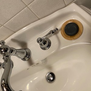 Porte-savon en bois durable de luxe pour salle de bain, évier de cuisine avec drain d'eau, accessoire de maison écologique - Product Image 3