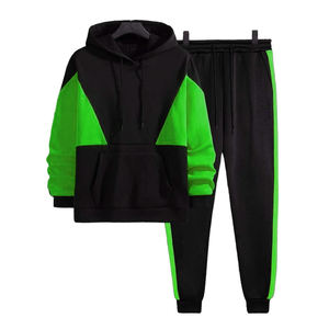 Chándales para hombre, ropa personalizada, fabricante de trajes de lana, Sudadera con capucha a la moda, pantalones, conjunto de 2 piezas, pantalones, chándales informales para hombre - Product Image 5