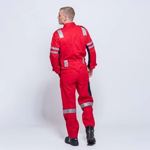 Combinaison de travail légère, imperméable et résistante à la poussière pour hommes, salopette à bretelles multi-poches, vente en gros de vêtements respirants - Product Image 3