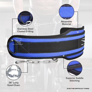 Cinturón de Gimnasio de Alta Calidad para Hombre, Resistente, con Revestimiento de Eva, para Levantamiento de Pesas y Fitness, con Cadena - Accesorio Premium para Equipamiento de Fitness - Product Image 4