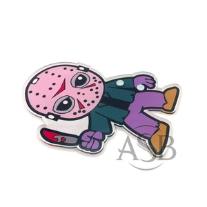 Halloween Custom Logo Acrylic <b>Eyelash</b> Tiles With <b>Magnets</b> For Tweezers Oval Sustainable Design Custom Cute Pumpkin Bow Lash Tiles - Product Image 1