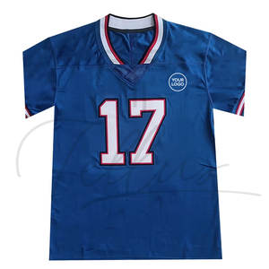 Camisetas de Fútbol Americano Personalizadas al por Mayor, Camisetas Estampadas de Manga Corta Unisex de Alta Calidad con Logotipo y Diseño Personalizados - Product Image 5