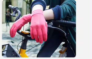 Gants de course en plein air unisexes les plus vendus avec écran tactile en silicone Logo personnalisé en gros pour hommes femmes randonnée Jogging Gear - Product Image 5