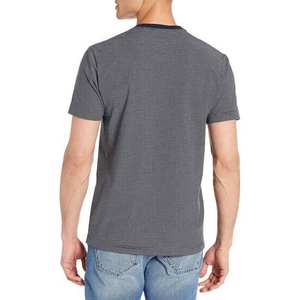 Camiseta de Algodón 100% Transpirable de Último Diseño para Hombre, Camisetas de Fibra de Bambú para Hombre, Corte Holgado, Estilo Urbano, Cuello Redondo, Manga Corta - Product Image 4