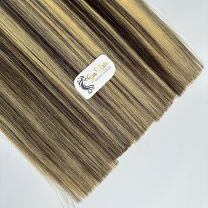 Sun Hair Company Subtle Highlight <b>Tape</b> in Cuticle Aligned Super Double Drawn Vietnamese Human Hair Extension Remy Cabello Humano - Product Image 2