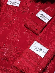 Dupatta-vestido bordado a mano, novedad, indio, paquistaní, totalmente pesado, producto en oferta, 2022 - Product Image 3