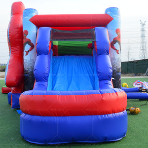 Nuovo Design Paw Dog gonfiabili rimbalzare castello Bouncy Jumping buttafuori dei cartoni animati per bambini gonfiabile Combo buttafuori con scivolo - Product Image 5