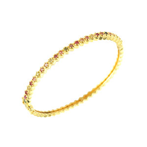 Nuevas Pulseras de Turmalina Chapadas en Oro de Moda para Mujer, Regalo Moderno para Bodas, Aniversarios y Fiestas - Product Image 1