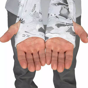 Sweat à capuche de pêche pour homme, bloc de couleur personnalisé, sweats à capuche sublimés élégants en tissu polyester 2025 - Product Image 4