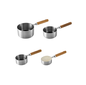 Cuchara medidora de acero al por mayor, herramienta de cocina de grado alimenticio, tazas medidoras y cucharas, cuchara para polvo, cuchara para té - Product Image 1