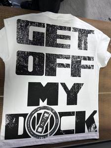 เสื้อยืดผู้ชายทรงบ็อกซี่ ผ้าฝ้ายผสมไม้ไผ่ คุณภาพสูง เป็นมิตรกับสิ่งแวดล้อม สไตล์เรโทร ลุควินเทจ ผ้าถักเนื้อแน่น รับผลิตแบบ OEM พร้อมโลโก้ตามสั่ง - Product Image 2