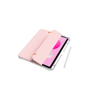 Étui magnétique détachable avec airbag coulissant pour iPad Pro 10,9 pouces Netzy 2022, vert foncé, certifié ROHS, en PU - Product Image 5