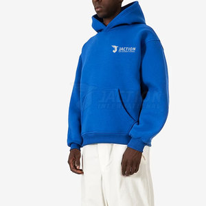 Nueva llegada de los hombres de gran tamaño con capucha Casual Hombres Sudaderas con capucha de alta calidad de invierno básicos Sudaderas con capucha de gran tamaño Hombres - Product Image 3