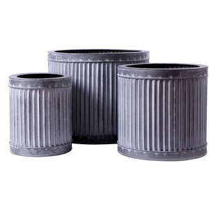 Pots de jardinières décoratifs de qualité standard jardinières de fleurs en métal de haute qualité décoration de la maison et décoration de jardin d'hôtel - Product Image 6