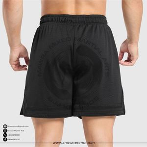 Pantalones Cortos Deportivos Casuales de Malla Sólida de Alta Calidad, Logotipo Personalizado, Servicio OEM, Bordado Impreso para Gimnasio, Correr, Unisex - Product Image 6
