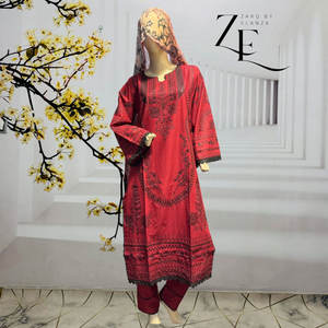 Mujeres Casual bordado Salwar Kameez indio-pakistaní secado rápido listo para usar tela ligera fácil de lavar y mantener - Product Image 6