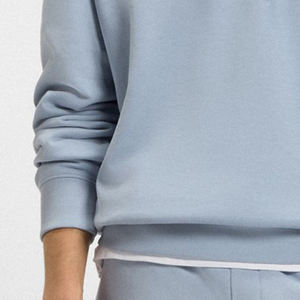 Sweat-shirt pour homme pour les acheteurs en gros, couleur unie avec capuche réglable et cordon de serrage, manches longues, design respirant pour le confort - Product Image 4