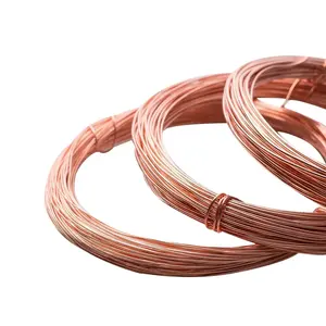 Prix bon marché 99.99% approvisionnement industriel métal rouge brillant fil de cuivre ferraille cuivre ferraille