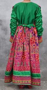 2023 Traditional Muslim <b>Clothing</b> Afghan Kuchi Dress Tribal Afghani Koochi Salwar Kameez Shalwar Handcrafted in Afghanistan - Product Image 4