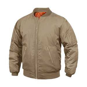 Chaqueta Bomber Personalizada con Recubrimiento Especial para Hombre y Mujer |   Ropa Urbana de Primera Calidad |   Logotipo Bordado Frontal Diseño OEM |   Precio de Fábrica al por Mayor - Product Image 2