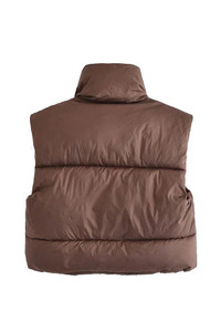 Chaleco Acolchado Unisex Sin Mangas de Poliéster 100% de Alta Calidad con Logotipo Personalizado OEM, Gran Venta - Product Image 4