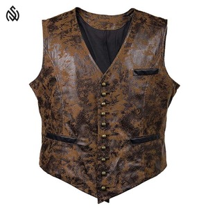 Chaleco de cuero negro para hombre de talla grande sin mangas de invierno de alta calidad chalecos transpirables con calefacción - Product Image 6