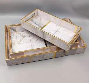 ถาดไม้เคลือบพิมพ์ลายสไตล์โบราณพร้อมบรรจุภัณฑ์แบบกำหนดเอง - Product Image 4