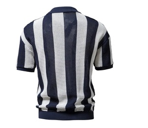 เสื้อยืดโปโลสำหรับผู้ชายมาใหม่2025ออกแบบได้ตามต้องการสไตล์ใหม่เสื้อแขนสั้นผ้าแคนวาสสำหรับ100% - Product Image 3