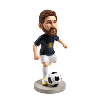 Trofeo de Resina 3D Personalizado del Copa América 2026, Adorno de Jugador de Fútbol Pintado a Mano, Base con Logotipo del Equipo, Premio de Fútbol Personalizado