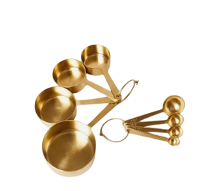 Tasses à mesurer en acier inoxydable Ustensiles de cuisine personnalisés Tasses à mesurer en métal personnalisées - Product Image 2