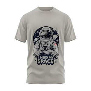 T-shirt personnalisé avec impression frontale pour hommes vente en gros de t-shirts 100% coton à col en O pour hommes fabricants de t-shirts et de vêtements streetwear - Product Image 4