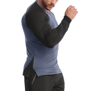 Wholesale Men's Summer T-Shirts 100% Organic Cotton Striped Design with Pocket <b>Short</b> & Long <b>Sleeve</b> Options Plus Size Logo Print - Product Image 6