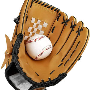 Vente flash Gants de baseball pour gaucher à doigts complets en cuir Design professionnel Vente en gros Haute qualité Shortstop - Product Image 1