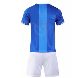 ชุดยูนิฟอร์มฟุตบอลทีมชุดเสื้อกางเกงกีฬาเสื้อพิมพ์ซับลิเมชันผ้าโพลีเอสเตอร์100% ออกแบบได้ตามต้องการ - Product Image 3