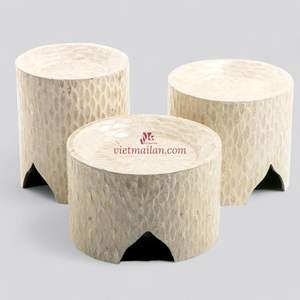 Base para Pastel Hecha a Mano con Núcleo de Bambú y Madreperla, Ecológica, para Celebración del Ramadán, Decoración de Mesa para Presentación de Postres, Vietnam - Product Image 1