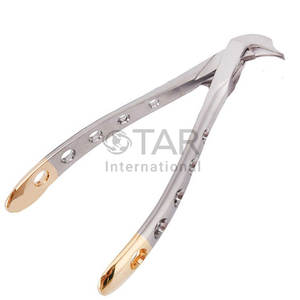 Pinzas extensoras de corona Dental, alicates de extracción de ortodoncia de acero inoxidable, punta de pico, eliminación de corona de dientes, instrumentos médicos - Product Image 2