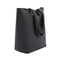 Sac fourre-tout en toile de coton de haute qualité pour femmes, impression de logo personnalisé, poche intérieure zippée, ouvert, portable, pour le bureau, les courses, les voyages