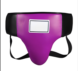High Quality <b>Synthetic</b> <b>Leather</b> Adjustable Groin Guard Customizable Colors Logo Customizable Size OEM Boxing Protective Gear - Product Image 1
