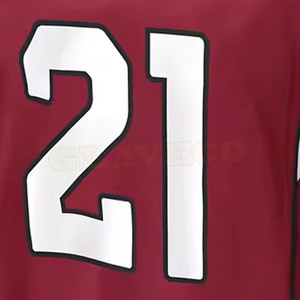 Camiseta de fútbol americano unisex, opción de talla grande, ropa deportiva transpirable, venta al por mayor directa de fábrica - Product Image 6