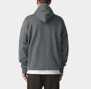 Logo personnalisé Fabricants Coton Éponge Française À Capuche Streetwear Acid Wash Casual Oversize Pullover Graphic Vintage Hoodies - Product Image 4