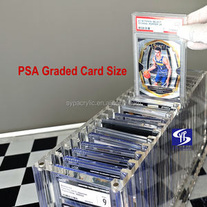 Vente personnalisée SYP pour PSA 9 MINT - Zapdos 16/102 1ère édition, boîte de collection en acrylique allemande pour cartes Pokémon Holo, boîte de collection à 10 emplacements - Product Image 5